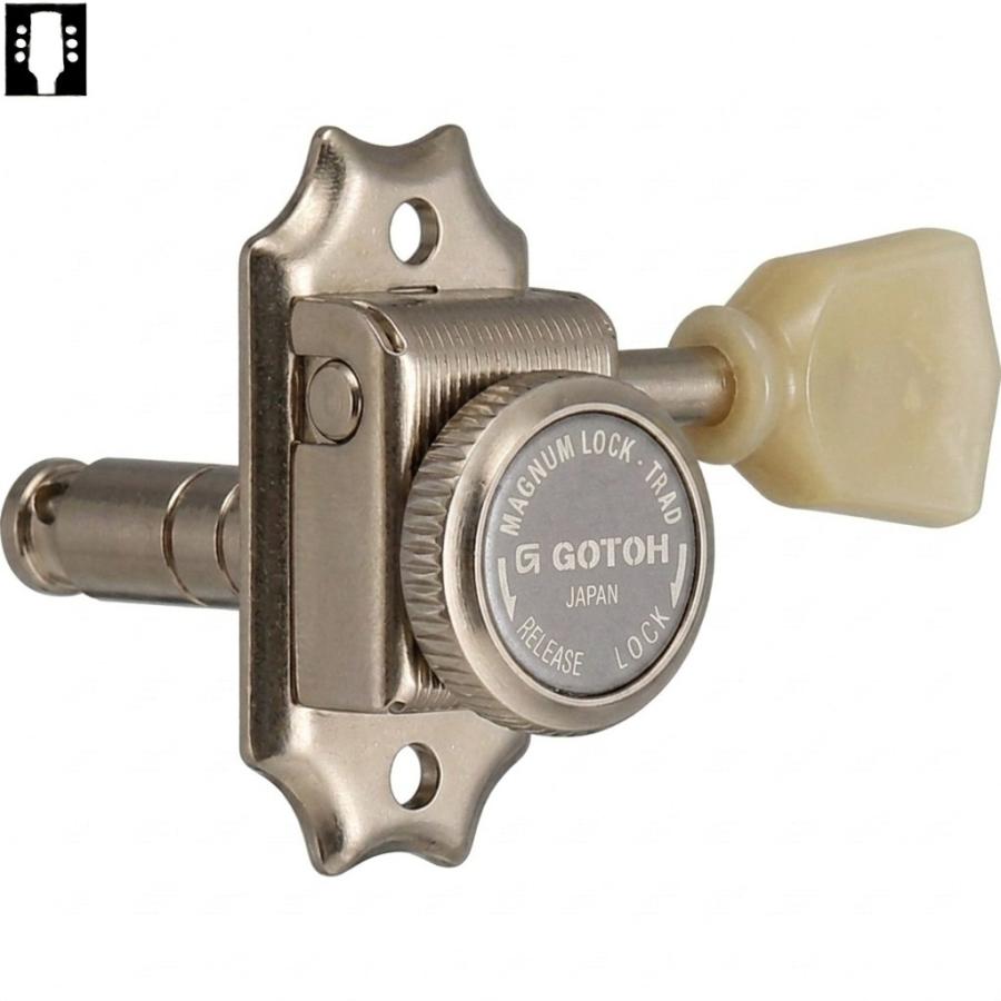 Gotoh SD90 MG-T Nickel L3R3 ゴトー ギターペグ マグナムロック