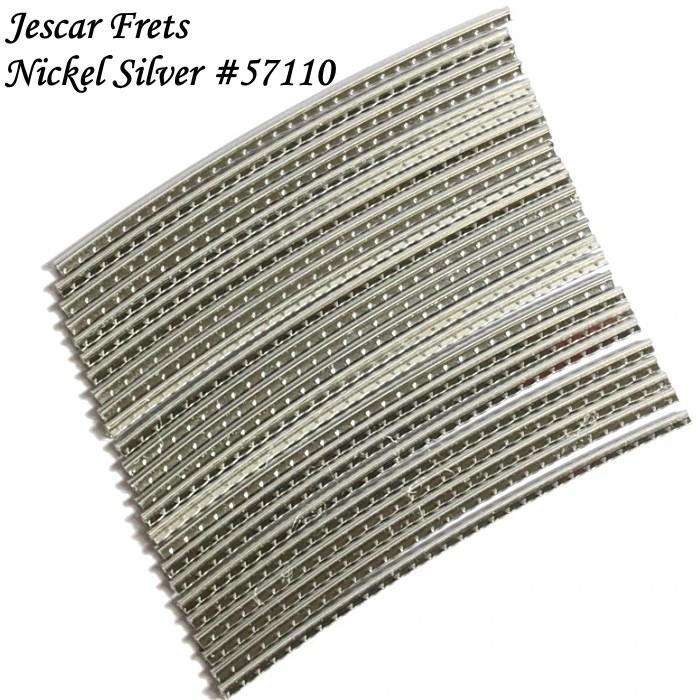Jescar Frets #57110 ニッケルシルバー フレットワイヤー 24本セット 2.79mm x 1.45mm #946