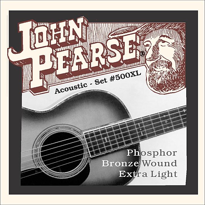 John Pearse #500XL Extra Light 010-047 Phosphor Bronze ジョン ピアース アコギ弦｜dt-g-s