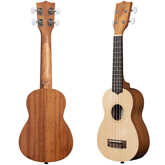 KALA Satin Mahogany Spruce Top Soprano Ukulele KA-15S-S カラ ソプラノウクレレ