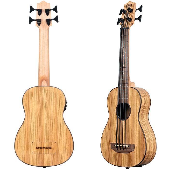 KALA KALA U.BASS Zebrawood UBASS-ZEB-FS カラ ウクレレベース