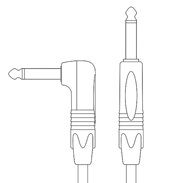 Kaminari K-CC Curl Cable 3m/5m カミナリ カールケーブルの画像