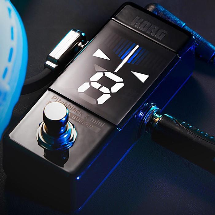 KORG Pitchblack X mini ギターチューナー Pitchblack X mini - CHROMATIC PEDAL TUNER | KORG (USA)