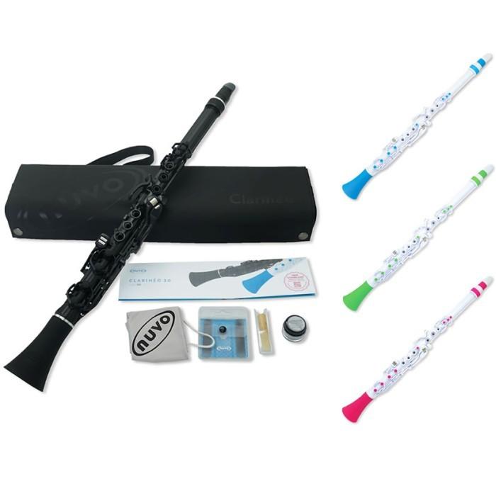 nuvo Clarineo 2.0 White/Blue ヌーヴォ プラスチック製クラリネット