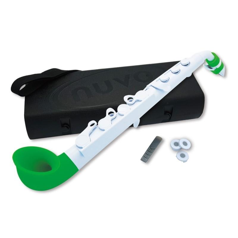 nuvo jSAX 2.0 White/Green ヌーヴォ プラスチック製サックス
