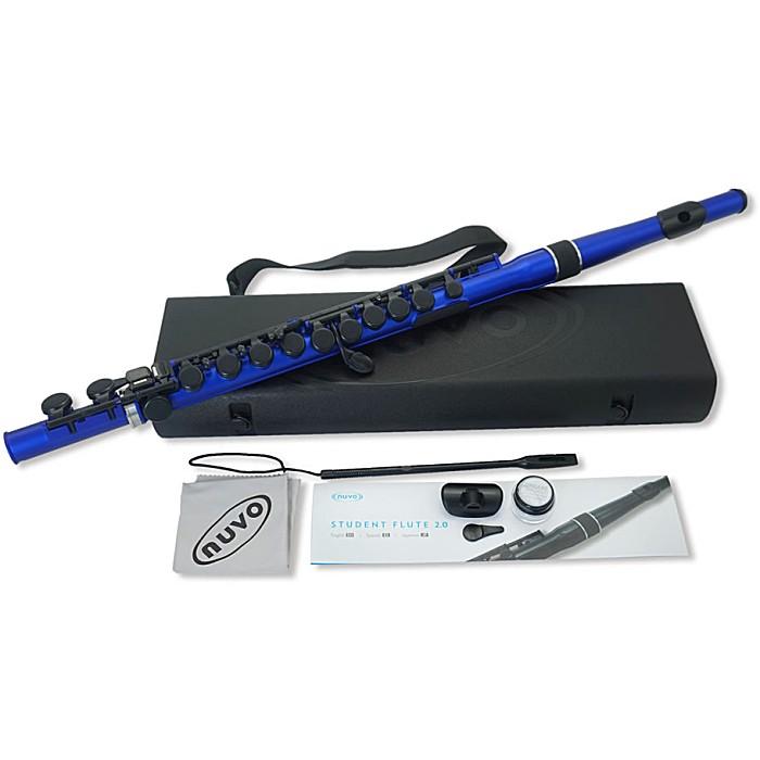 nuvo nuvo Student Flute 2.0 Blue/Black ヌーヴォ プラスチック製