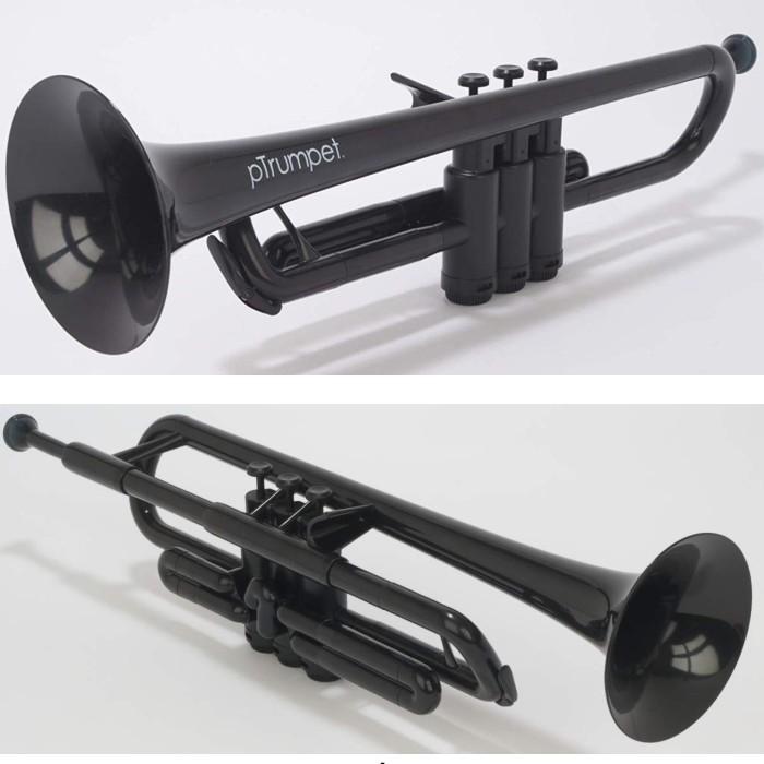 pInstruments pTrumpet Black プラスチック製トランペット｜dt-g-s｜02