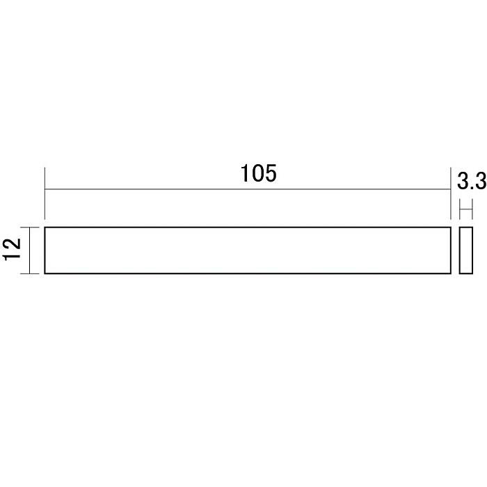 SCUD NTB32 ビンテージボーンサドル 汎用タイプ 無漂白 未加工 105 x 12 x 3.3mm | ブランド登録なし | 01