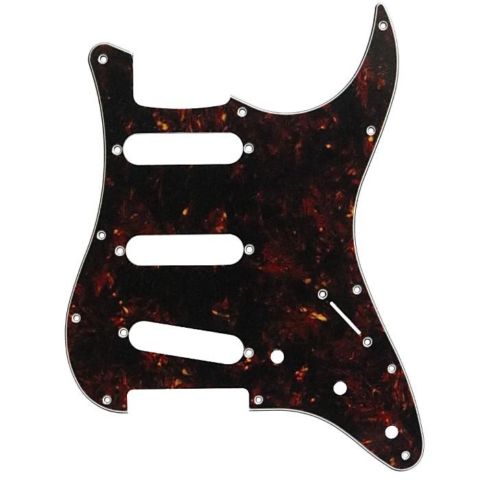 SCUD SC-BKT4P ストラトキャスター用ピックガード 黒べっ甲柄4P