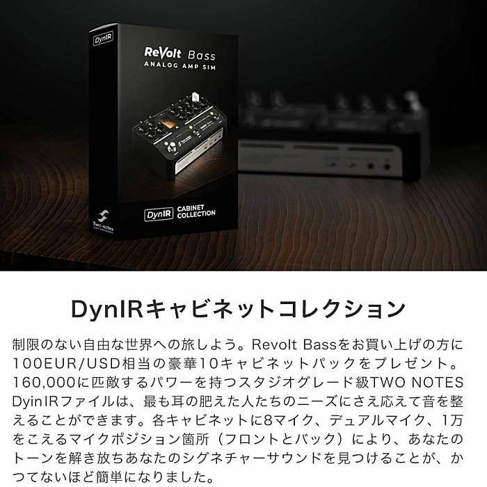 Two notes ReVolt Bass トゥーノーツ ベース用アナログ アンプ
