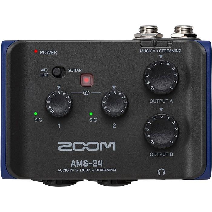 Zoom AMS-24 ズーム オーディオインターフェースの画像