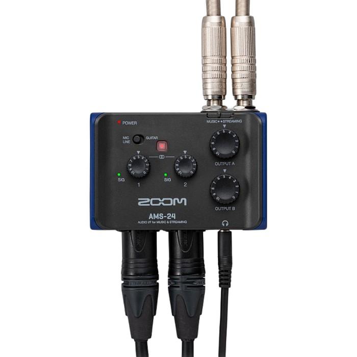 Zoom AMS-24 ズーム オーディオインターフェースの画像