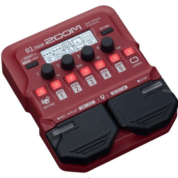 【ハム助】Zoom B1 Four マルチエフェクター B1 FOUR / B1X FOUR | ZOOM