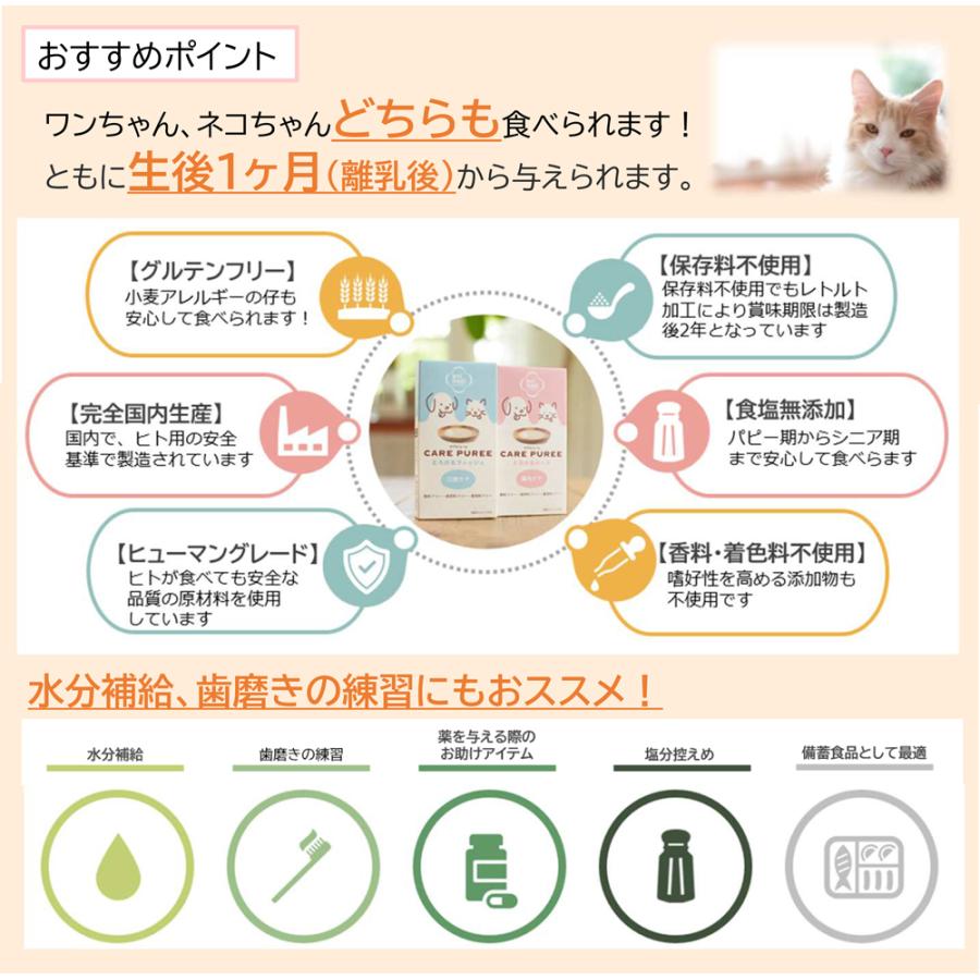 ケアピューレ CARE PUREE とろける鯛 2本セット アニコム 旧品名