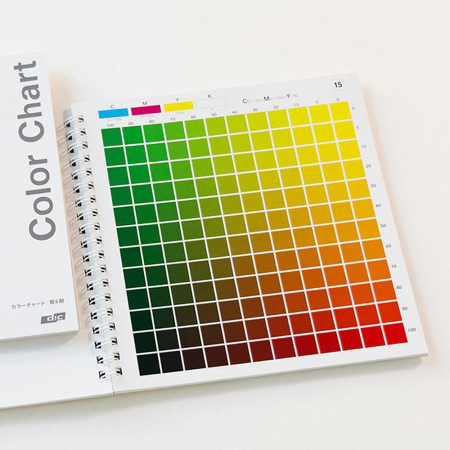DIC カラーチャート 第6刷 最新版 旧セルリング型カラーチャート