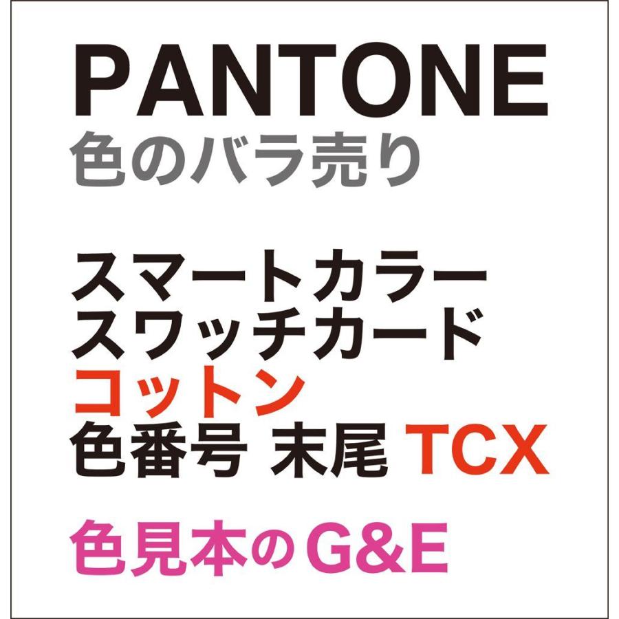 PANTONE コットンスワッチカード 色番号 19-5513TCX 色見本｜dtp｜02
