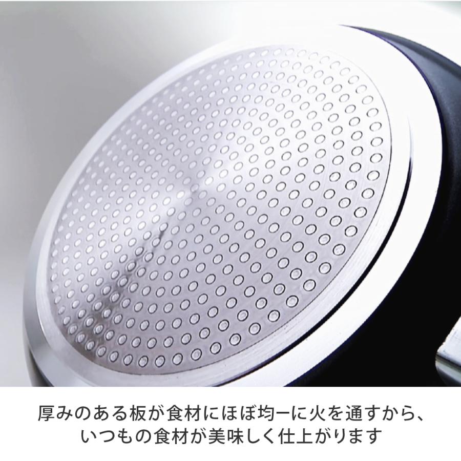 フレーバーストーン 28cm 蓋付き フライパン 鍋 正規品 焦げ付きにくい