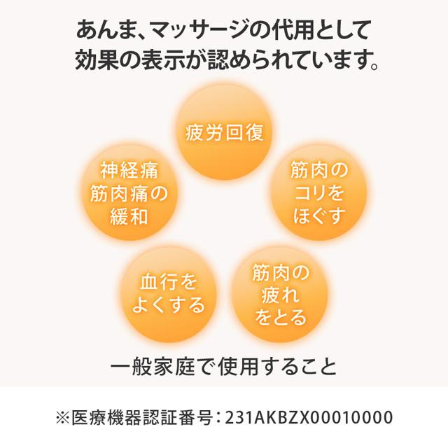 ライフアップスマート　　　　マッサージ マッサージャー 医療機器 疲労回復 血行 神経痛 筋肉痛 足 腰 お尻 骨盤 小型 軽量 コンパクト｜dts｜10