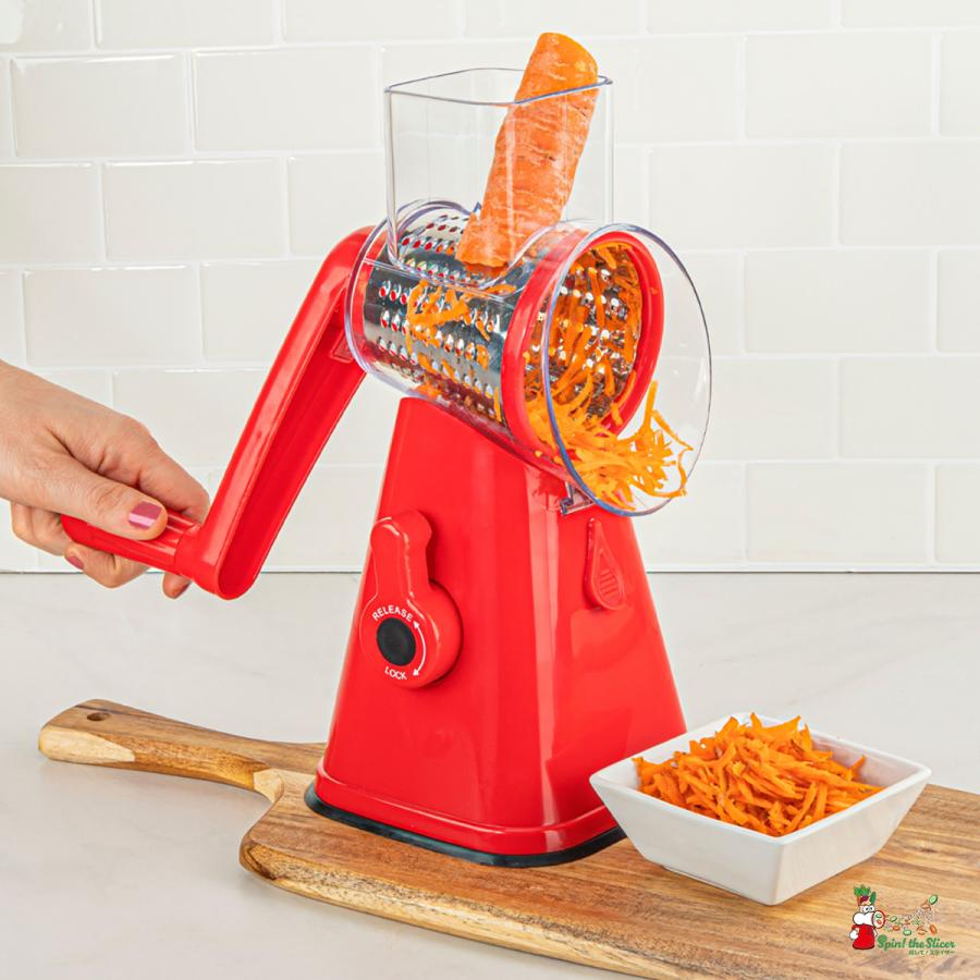 回してスライサー スライサー フードスライサー スライス 細切り すりおろし 簡単 料理