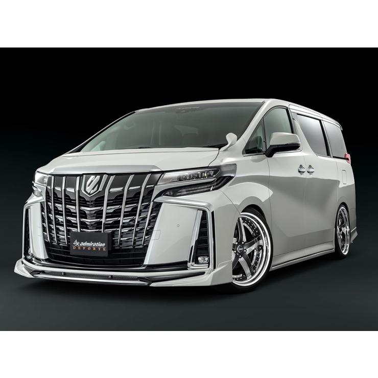 アドミレーション アルファード S 30系 後期 デポルテ サイドステップ