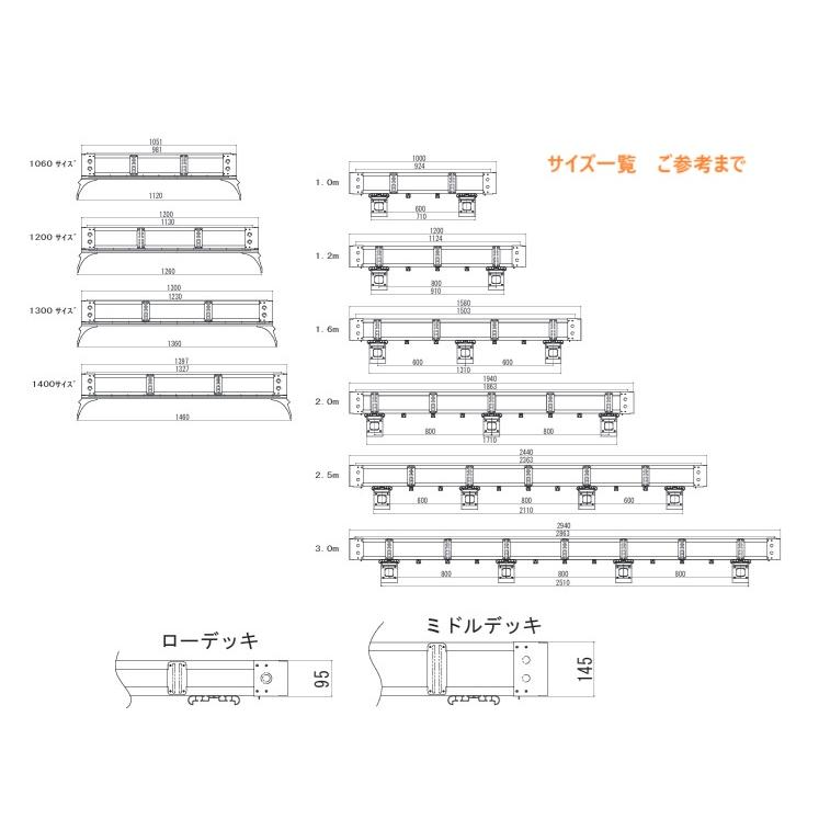 アイバワークス ルーフライトステー アイバワークス ルーフラック ノセルダ 1 ハイエース 200系 標準 1〜6