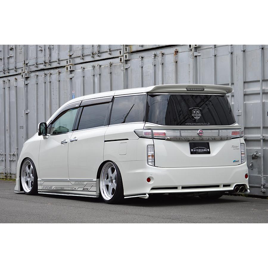 アヴァンツァーレ エルグランド ライダー E52 後期 リアサイド