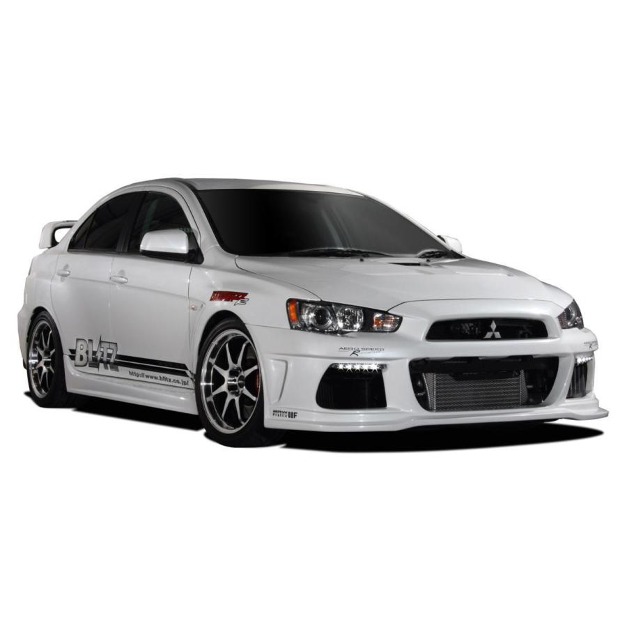 エボリューション X フロントバンパースポイラー ブラック