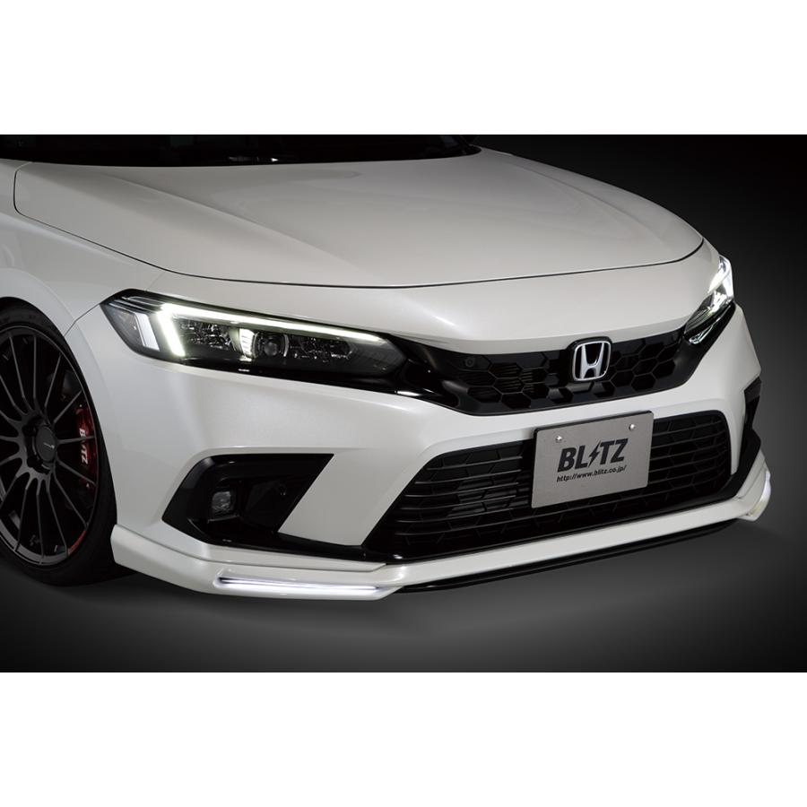 HONDA シビックfl1 fl4 前期型　リップスポイラー ブリッツ シビック FL1/FL4 前期 フロントリップスポイラー LED付