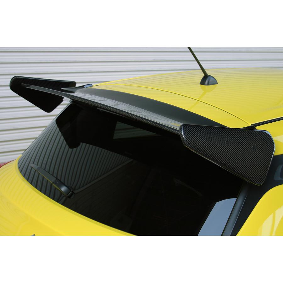 チャージスピード スイフトスポーツ ZC33S リアルーフスポイラー