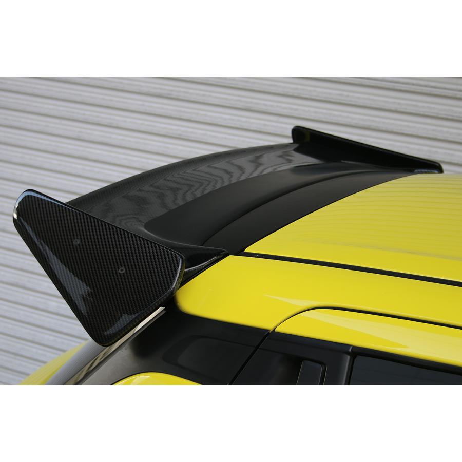 チャージスピード スイフトスポーツ ZC33S リアルーフスポイラー 