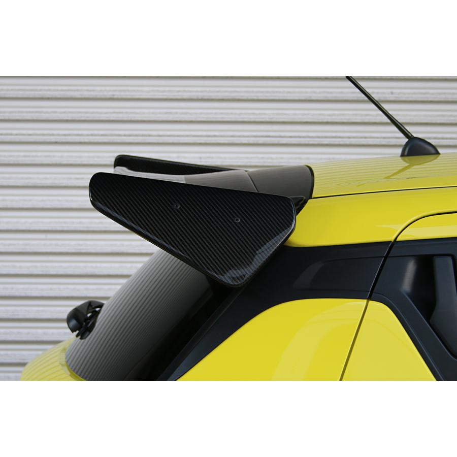 チャージスピード スイフトスポーツ ZC33S リアルーフスポイラー