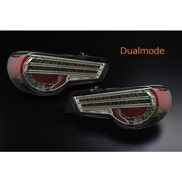 DUCTT47テールランプ 86 ZN6 チューブデュアルLED スモークレンズ