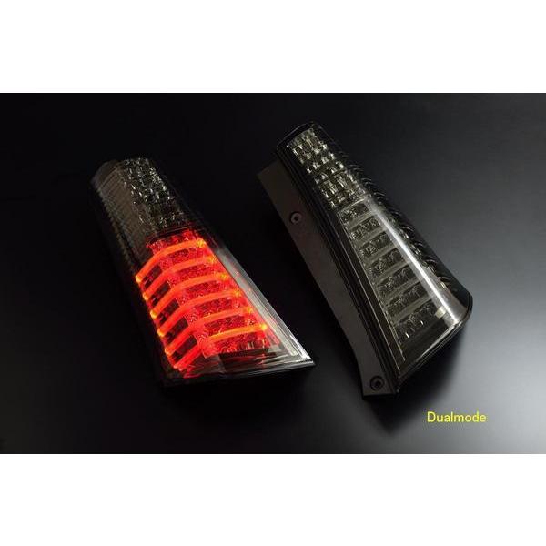 MH23SワゴンR LEDスモークテールランプ DUCTS34テールランプ ワゴンR MH23S チューブフルLED スモークレンズ