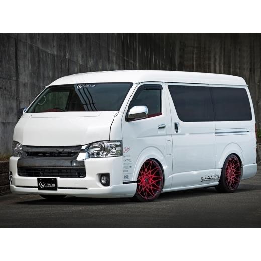 ギブソン ハイエース 200系 ワイド 4型〜6型 フロントハーフスポイラー