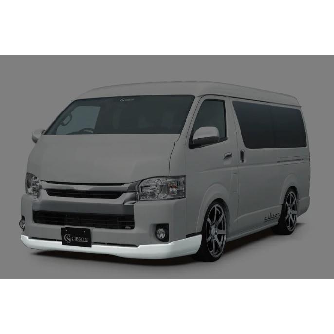 ギブソン ハイエース 200系 ワイド 4型〜6型 フロントハーフスポイラー