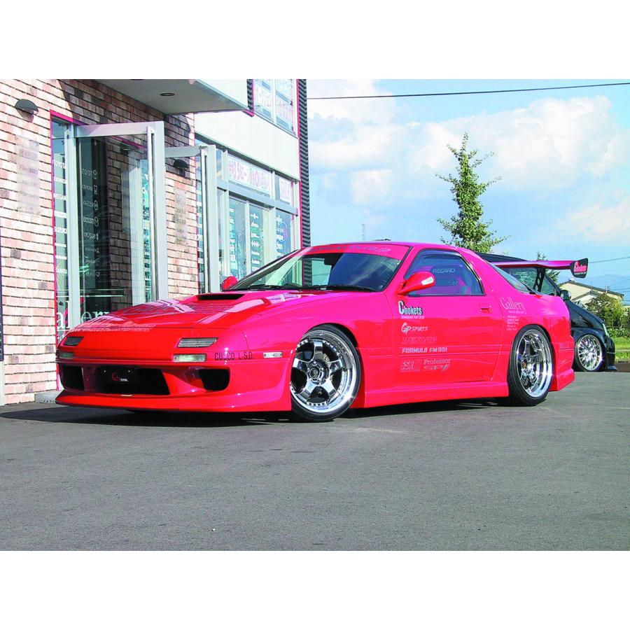 GP SPORTS G-FOUR RX-7 FC3S フロントバンパースポイラー : デュアル 