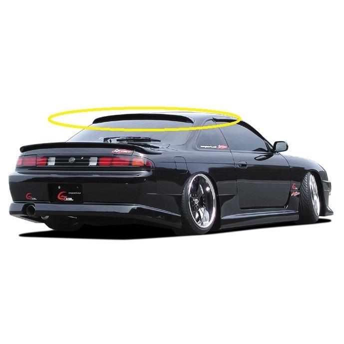 GP SPORTS G-FOUR シルビア S14 リアルーフスポイラー : デュアル