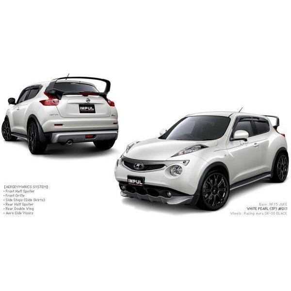 【専用】　インパルハーフスポイラー IMPUL インパル スカイライン クーペ CKV36 エアロ フロント