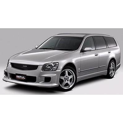 インパル ステージア M35 前期 フロントバンパー Type-1 : デュアル 
