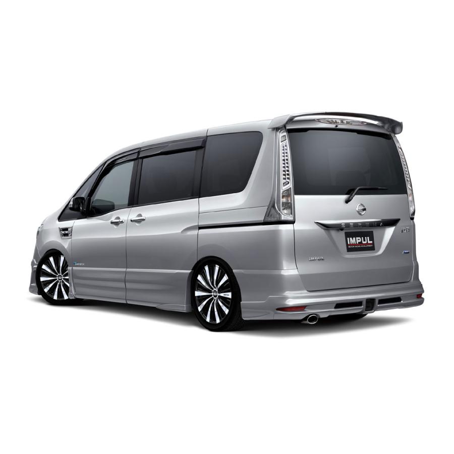 インパル セレナ ハイウェイスター C26 前期 リアウイング : デュアル