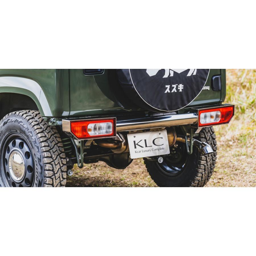 KLC ジムニー JB64W 1〜3型 トラディショナルバンパー リア 鏡面