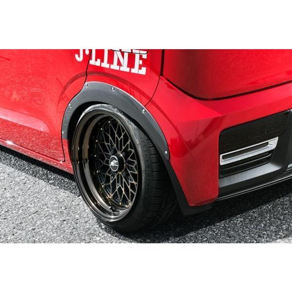 KLC アルト ターボRS HA36S Y's リアフェンダートリム : デュアル