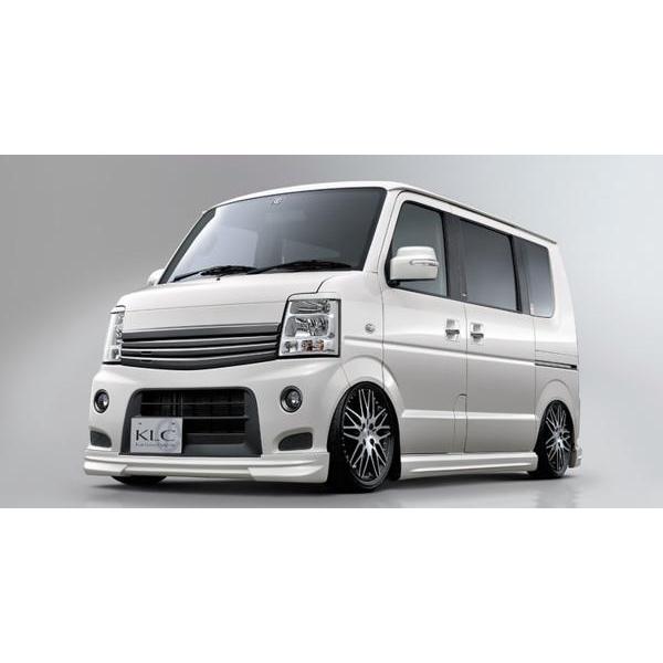 DA64W 後期 エヴリィワゴン エアロ ハーフスポイラー KLC KLC エブリィ ワゴン PZターボ DA64W 後期 フロントハーフスポイラー