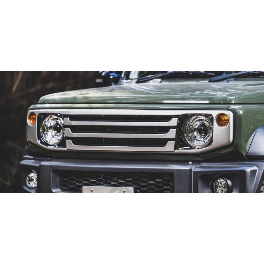 KLC ジムニー JB64W ヘリテージ フェイスグリル ナナマル KLC ジムニー JB64W ヘリテージ フェイスグリル ナナマル
