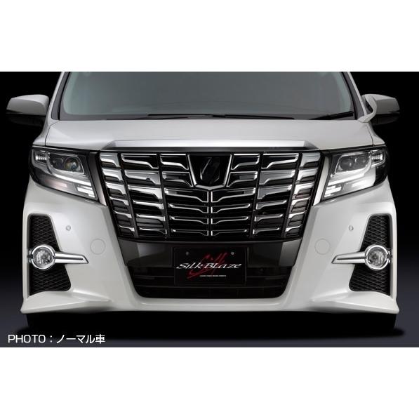 シルクブレイズ アルファード S 30系 前期 フロントバンパーカバー