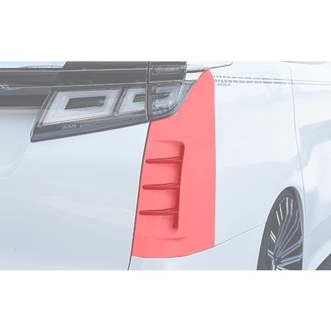 30アルファードヴェルファイア Sil kBlazeリアコーナーダクト 楽天市場】シルクブレイズ リアコーナーダクトパネル[塗装済/塗