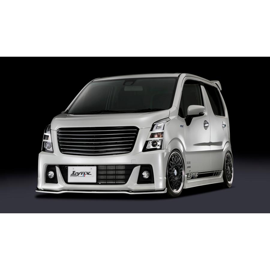 MH55S ワゴンRスティングレー　フロントリップスポイラー+アイライン シルクブレイズ ワゴンR スティングレー MH55S/MH35S フロント