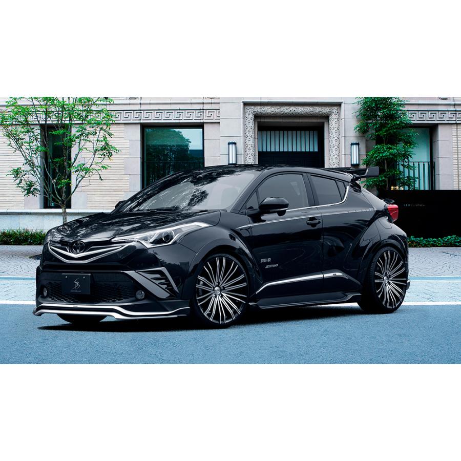 シルクブレイズ C-HR ZYX10/NGX50 前期 エアロ3点セット : デュアル
