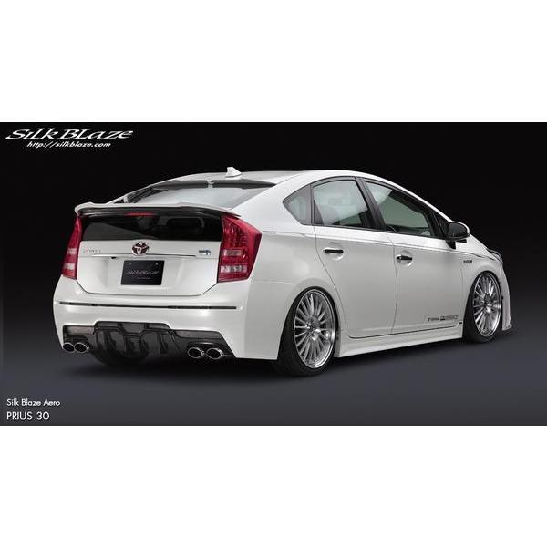 プリウス 30 PRIUS 【《ZVW30》】SILK BLAZE リアバンパー カーボン