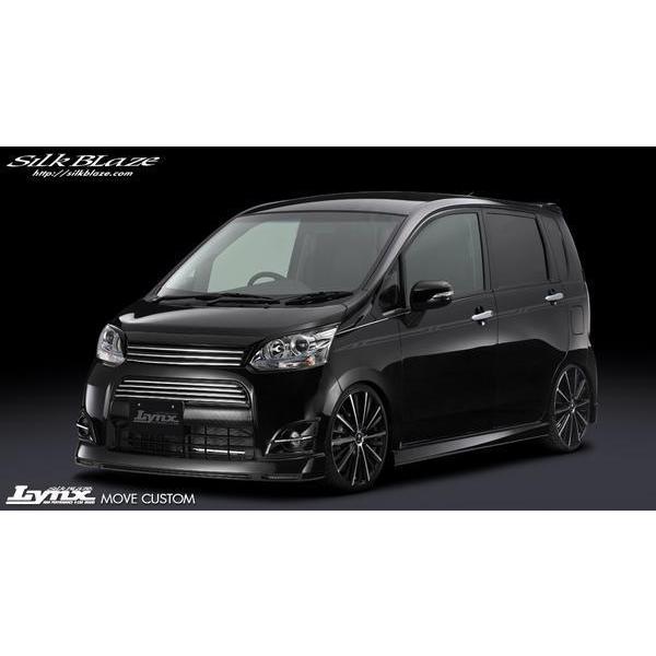 シルクブレイズ ムーヴカスタム LA100S 前期 フロントハーフスポイラー